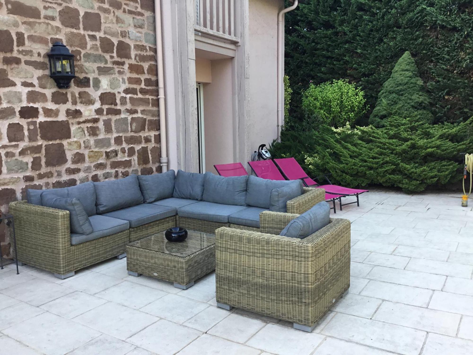 Le Clos De Rose Ussac Bagian luar foto